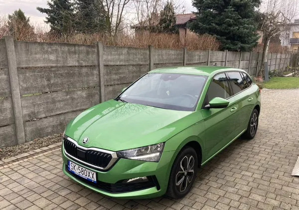 skoda scala Skoda Scala cena 52500 przebieg: 37200, rok produkcji 2019 z Lubliniec